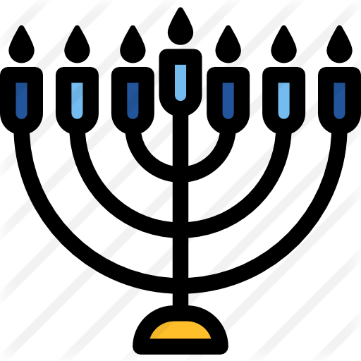 Menorah Free Icon - Menorah Free Icon (512x512)