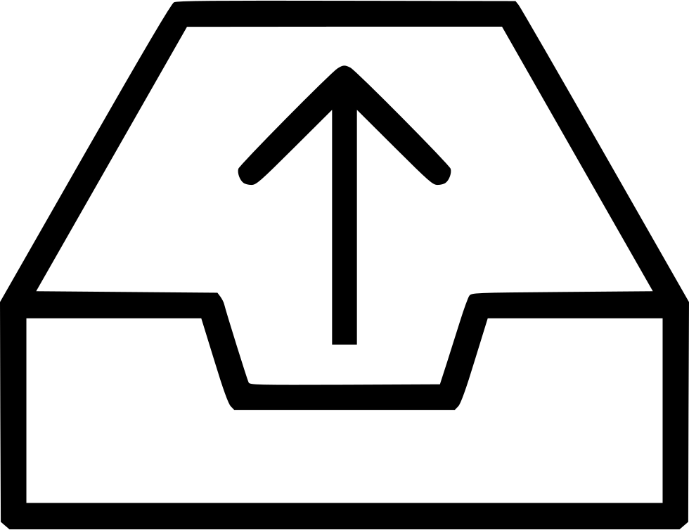 Box File Document Container Arrow Up Comments - Box File Document Container Arrow Up Comments (980x754)