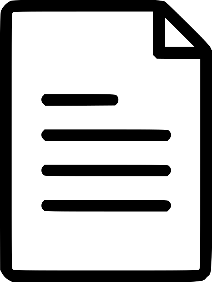 Document Clipart Box File - Document Clipart Box File (736x980)