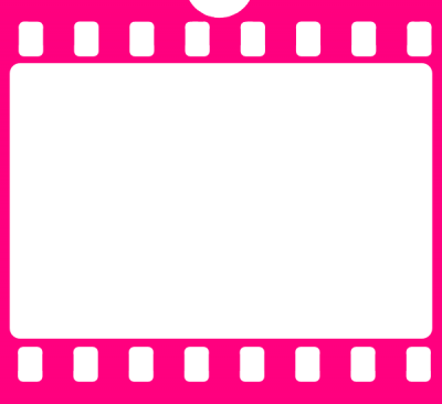 Pink Filmstrip Wonderful Picture Images Png Images - Pink Filmstrip Wonderful Picture Images Png Images (400x366)