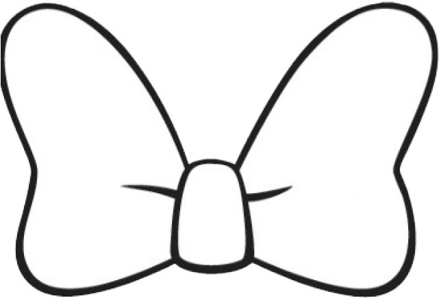 Bow Clipart Outline - Bow Clipart Outline (640x480)