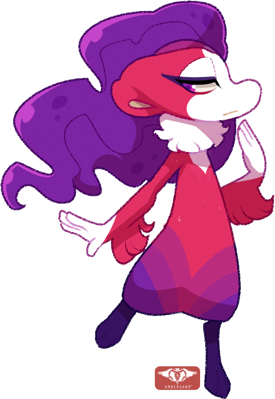 Voodoo Fuchsia By Sindonic - Voodoo Fuchsia By Sindonic (552x804)