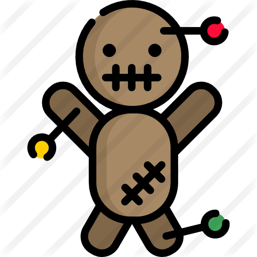 Voodoo Doll Free Icon - Voodoo Doll Free Icon (512x512)
