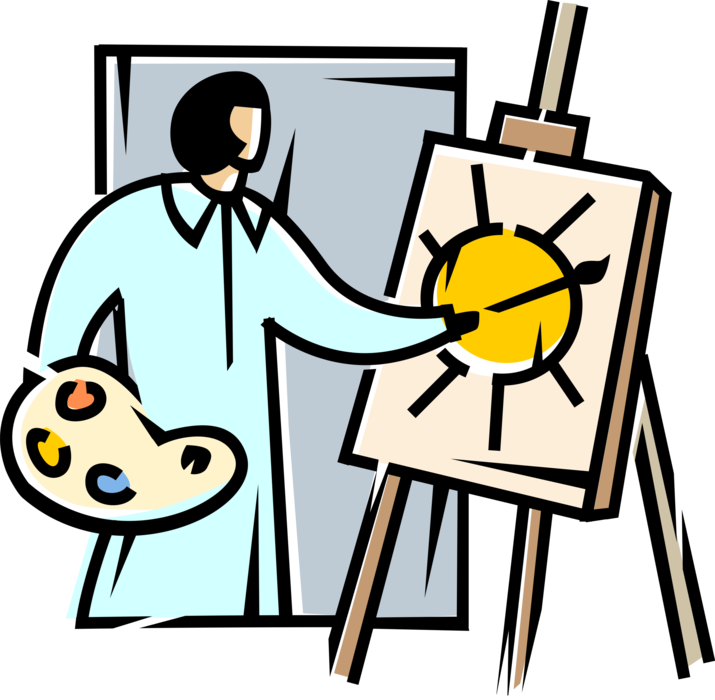 Picture Library Library Paints Sunny Optimism Image - Picture Library Library Paints Sunny Optimism Image (715x700)