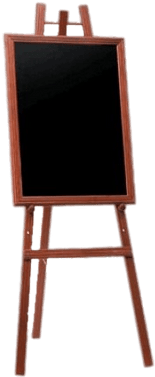 Blackboard On Easel - Blackboard On Easel (400x400)
