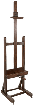 Oak Floor Easel - Oak Floor Easel (400x400)