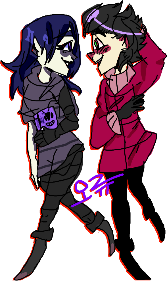 Human Tak And Zim By Fragile-error - Human Tak And Zim By Fragile-error (588x985)