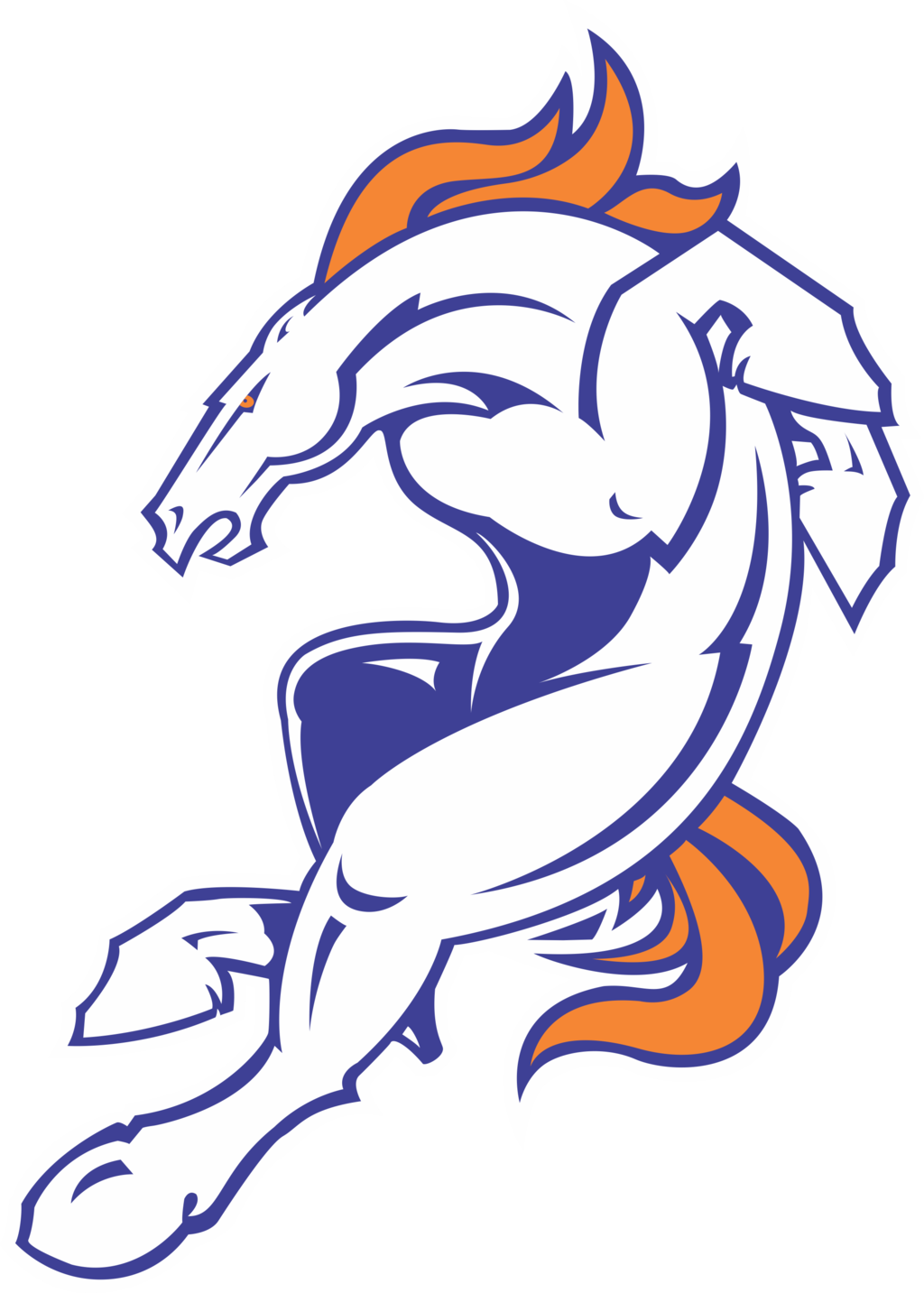 Broncos Full Horse By Malornious On Deviantart - Broncos Full Horse By Malornious On Deviantart (1024x1433)