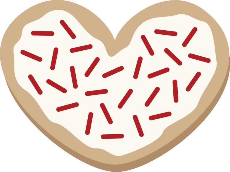 Heart Shaped Cookie Free Svg File Free Cutting Files - Heart Shaped Cookie Free Svg File Free Cutting Files (800x601)