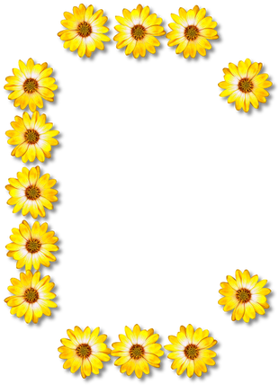 Lettering Clipart Flowery - Lettering Clipart Flowery (357x500)