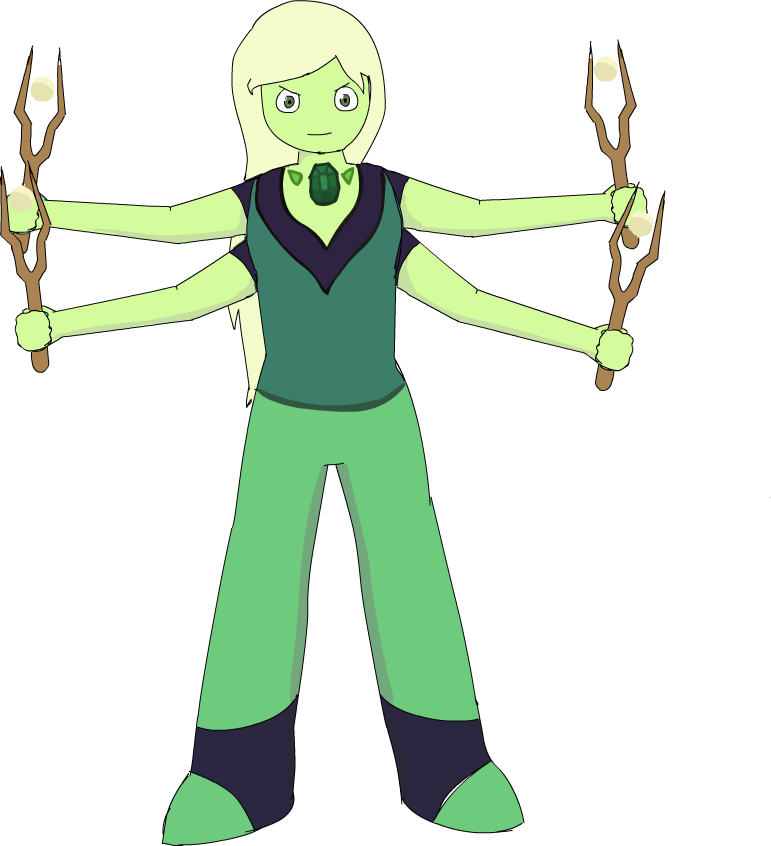 Emerald Steven Universe Gem Fusion Persona By - Emerald Steven Universe Gem Fusion Persona By (771x846)