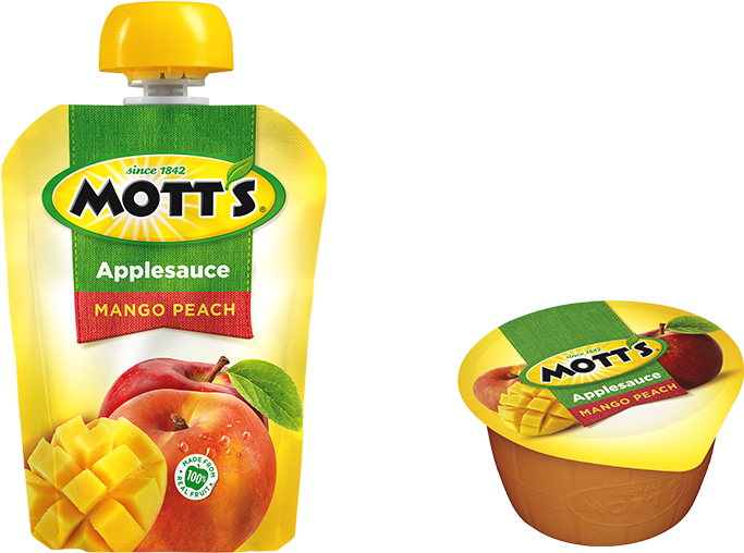 Mott's® Applesauce Mango Peach Mott's® Applesauce Mango - Mott's® Applesauce Mango Peach Mott's® Applesauce Mango (702x507)