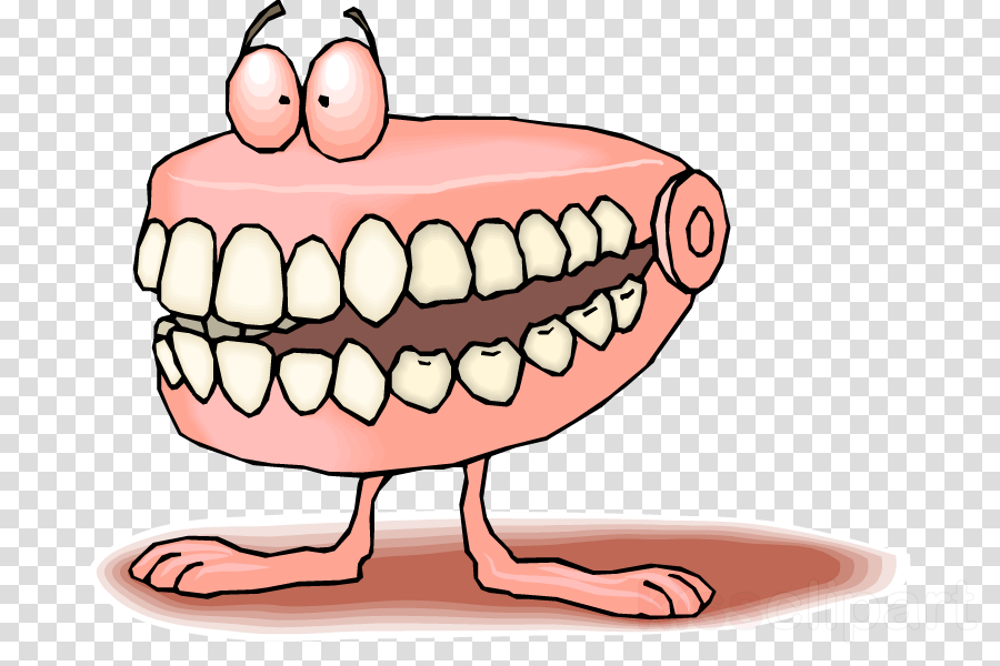 False Teeth Clipart Dentures Tooth Clip Art - False Teeth Clipart Dentures Tooth Clip Art (900x600)
