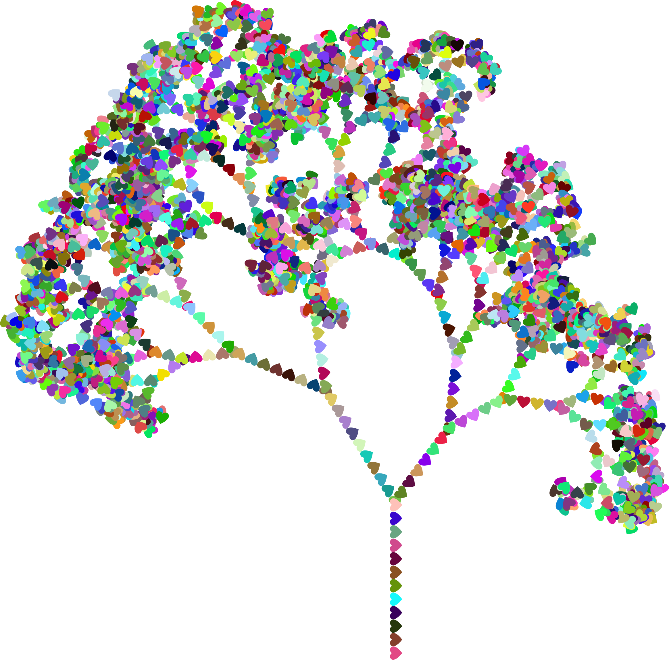 Heart Tree Abstract Art Description - Heart Tree Abstract Art Description (2328x2296)