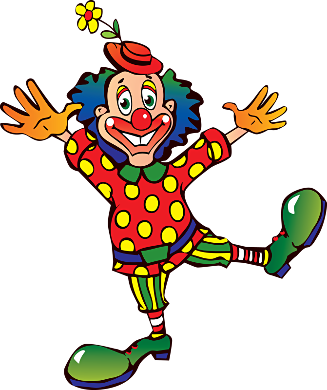 2 Clown Images, Clown Paintings, Circus Illustration, - 2 Clown Images, Clown Paintings, Circus Illustration, (671x800)