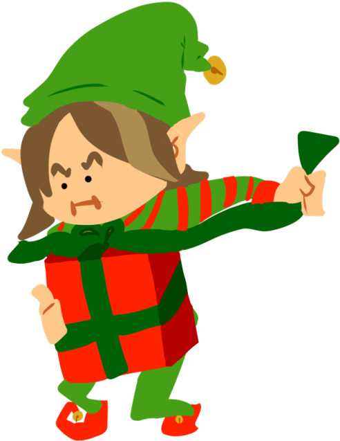 Christmas Elf Clipart Png - Christmas Elf Clipart Png (500x639)