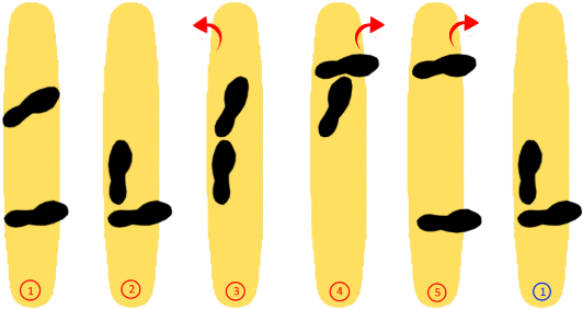 Longboard Dancing Cross Step - Longboard Dancing Cross Step (575x293)