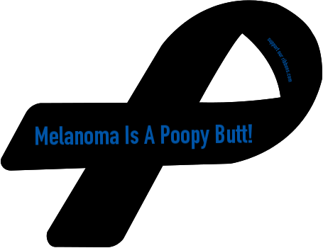 Melanoma Is A Poopy Butt - Melanoma Is A Poopy Butt (455x350)
