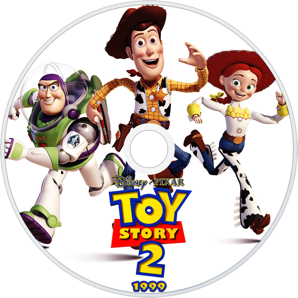 Toy Story 2 Dvd Disc Image - Toy Story 2 Dvd Disc Image (1000x1000)