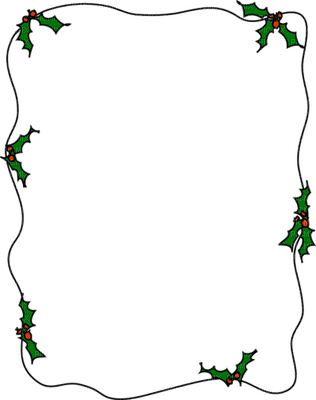 Chantalmi Cadre Frame Houx Holly Déco Noel Christmas - Chantalmi Cadre Frame Houx Holly Déco Noel Christmas (316x400)