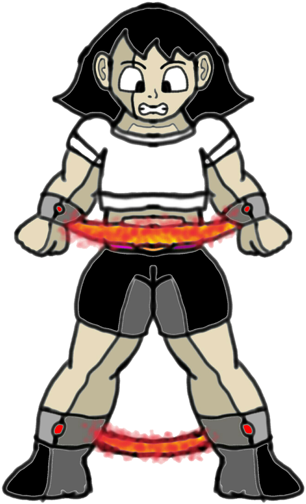 Mindy Restrain By Energy Shackles By Kaijuboy455 - Mindy Restrain By Energy Shackles By Kaijuboy455 (670x1192)