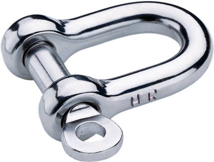 Harken 6mm High Resistance D Shackle - Harken 6mm High Resistance D Shackle (450x450)