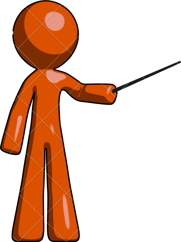 Orange Design Mascot Man - Orange Design Mascot Man (600x800)