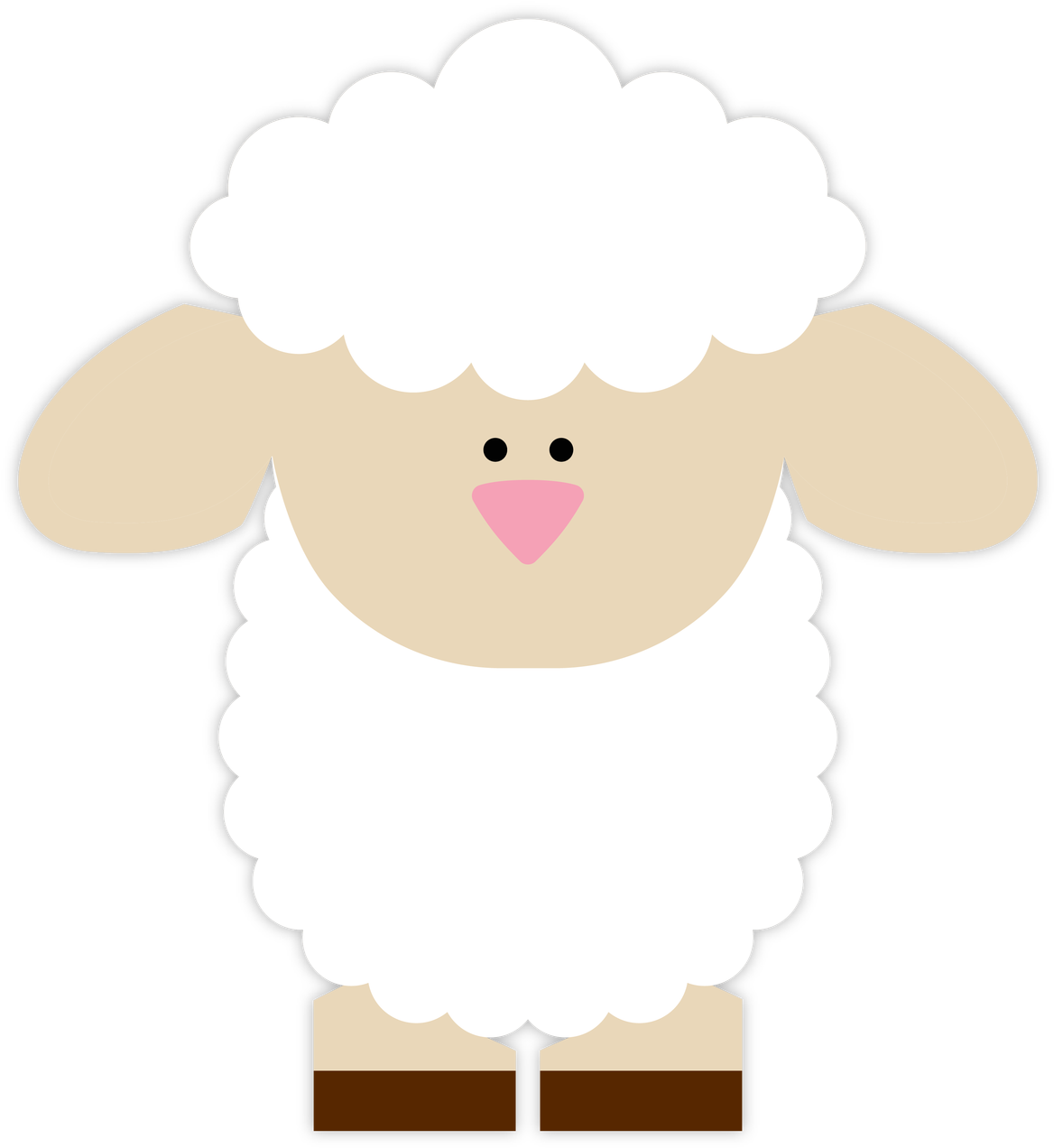 Sheep Clipart Easter - Sheep Clipart Easter (1176x1280)
