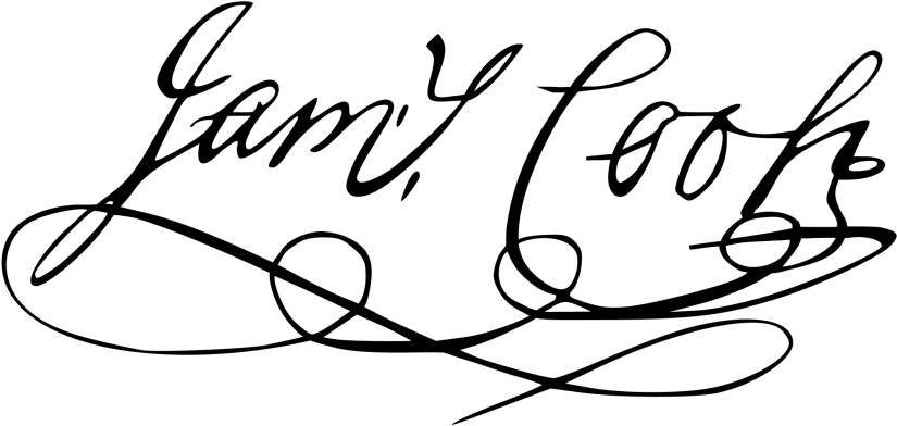 Free Png Download James Cook Signature Png Images Background - Free Png Download James Cook Signature Png Images Background (850x408)