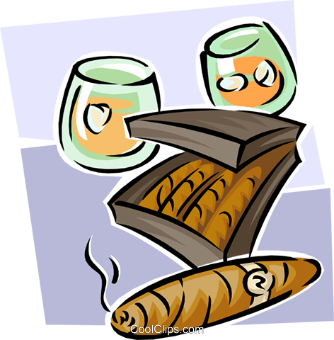 Cigars Royalty Free Vector Clip Art Illustration - Cigars Royalty Free Vector Clip Art Illustration (472x480)