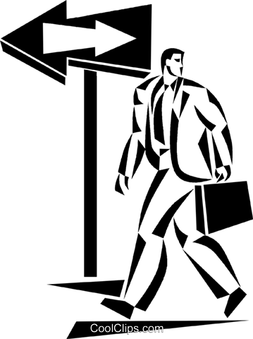 Decision And Options Royalty Free Vector Clip Art Illustration - Decision And Options Royalty Free Vector Clip Art Illustration (359x480)