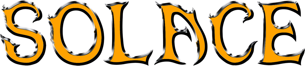 Solace Word Colored Web Small - Solace Word Colored Web Small (1200x360)