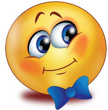 Bow Tie Smiley Emoji Sticker - Bow Tie Smiley Emoji Sticker (512x512)