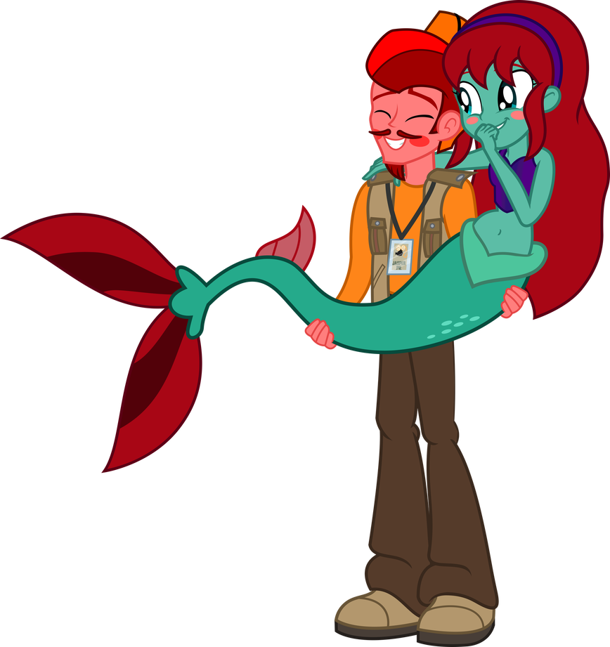 Jasper Pie And Harmony Swimmer By Vector-brony - Jasper Pie And Harmony Swimmer By Vector-brony (868x921)