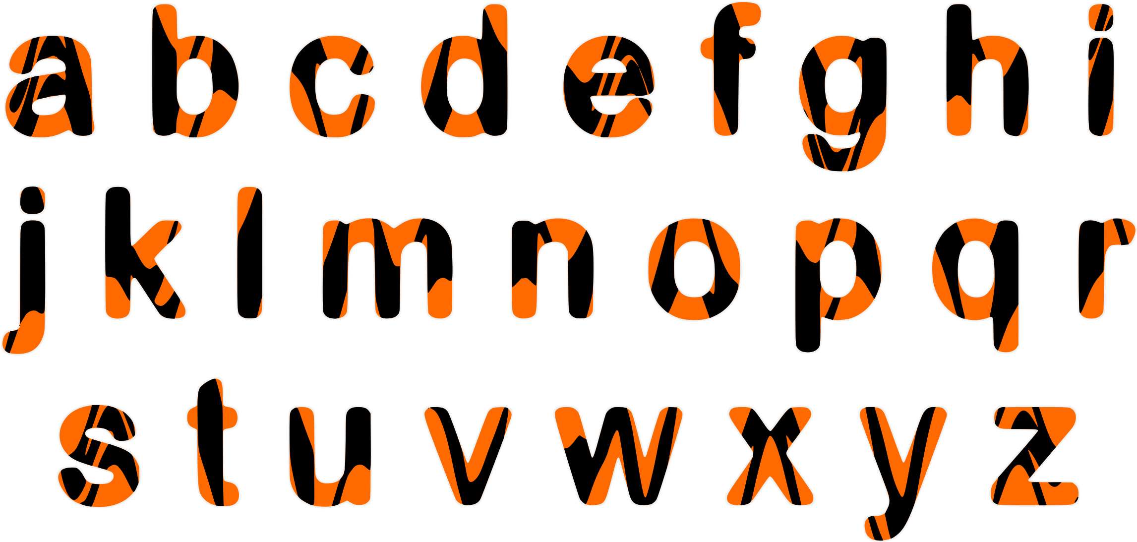 Clip Transparent Download Collection Of Alphabet High - Clip Transparent Download Collection Of Alphabet High (2400x1136)