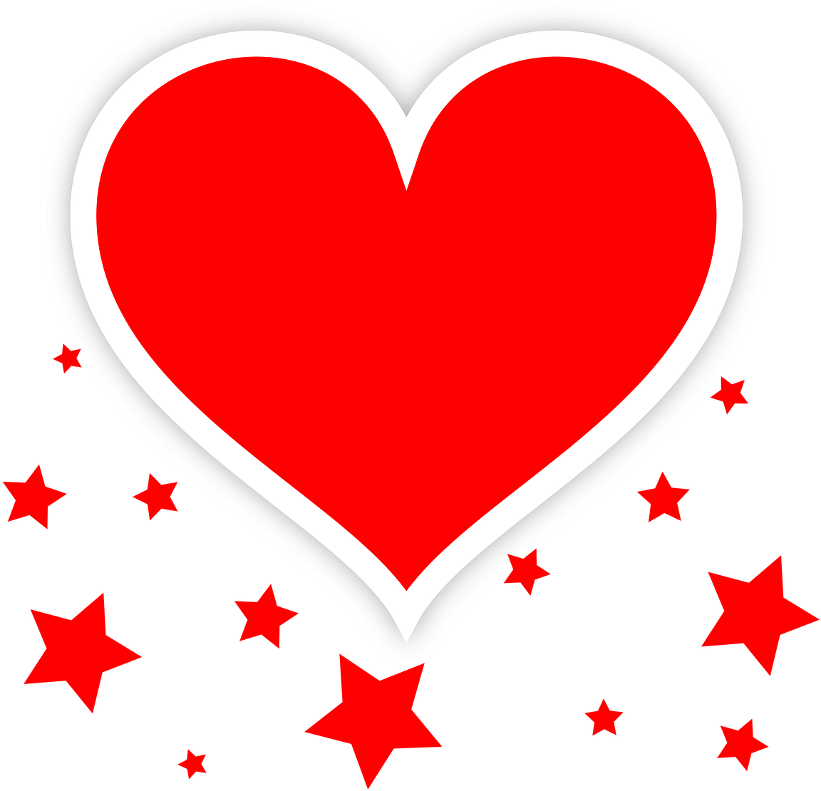 Wedding Heart Red Sign - Wedding Heart Red Sign (1280x1251)