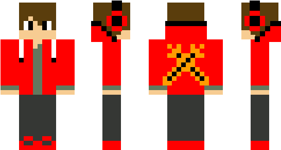 Minecraft Skin Garter - Minecraft Skin Garter (600x348)