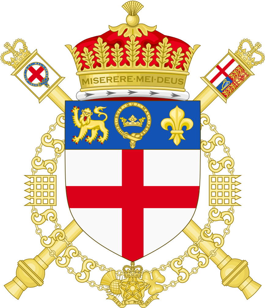 Coat Of Arms Of The Garter King Of Arms - Coat Of Arms Of The Garter King Of Arms (865x1024)