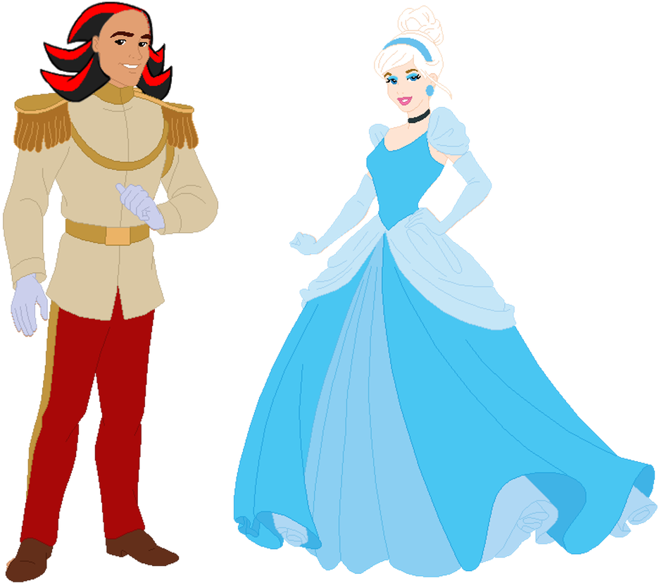 Prince Shadow Charming And Cinder-rouge By Donamorteboo - Prince Shadow Charming And Cinder-rouge By Donamorteboo (958x834)