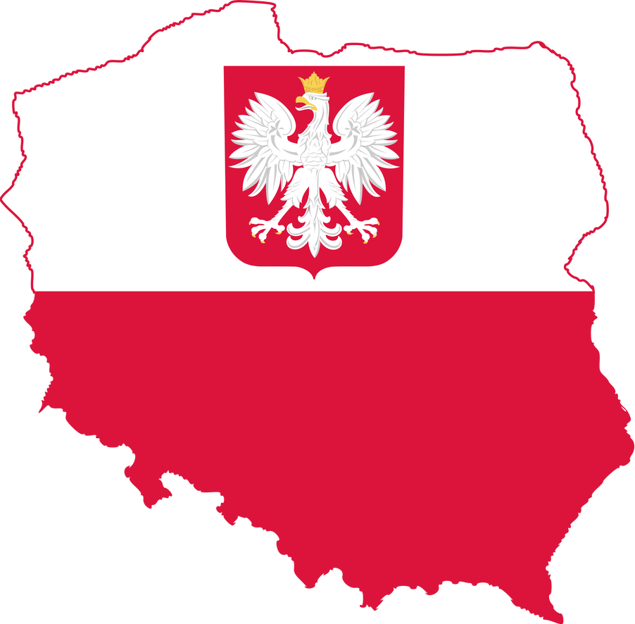 Flag Map Of Poland By Shitalloverhumanity - Flag Map Of Poland By Shitalloverhumanity (902x886)