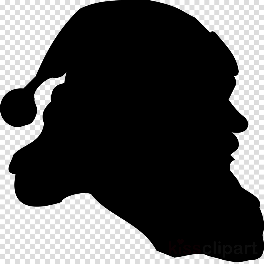 Santa Claus Silhouette Clipart Santa Claus Clip Art - Santa Claus Silhouette Clipart Santa Claus Clip Art (900x900)