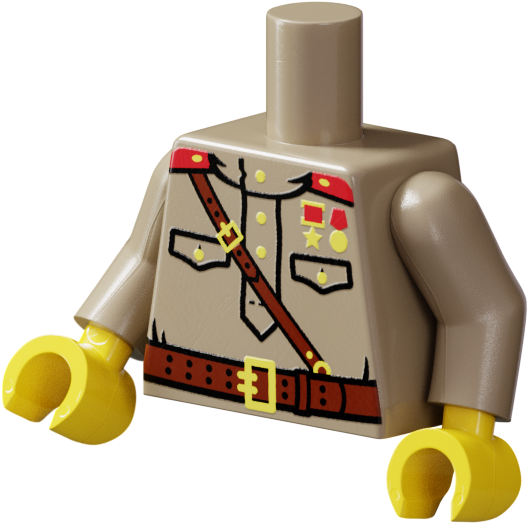 Wwii Russian Officer Torso - Wwii Russian Officer Torso (600x600)