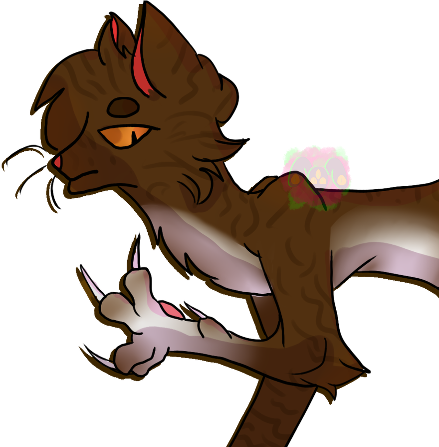 Cat Torso Commission By Horrorstory404 - Cat Torso Commission By Horrorstory404 (894x894)