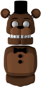 Unwithered Freddy Body And Torso By Polygonparadise - Unwithered Freddy Body And Torso By Polygonparadise (960x540)