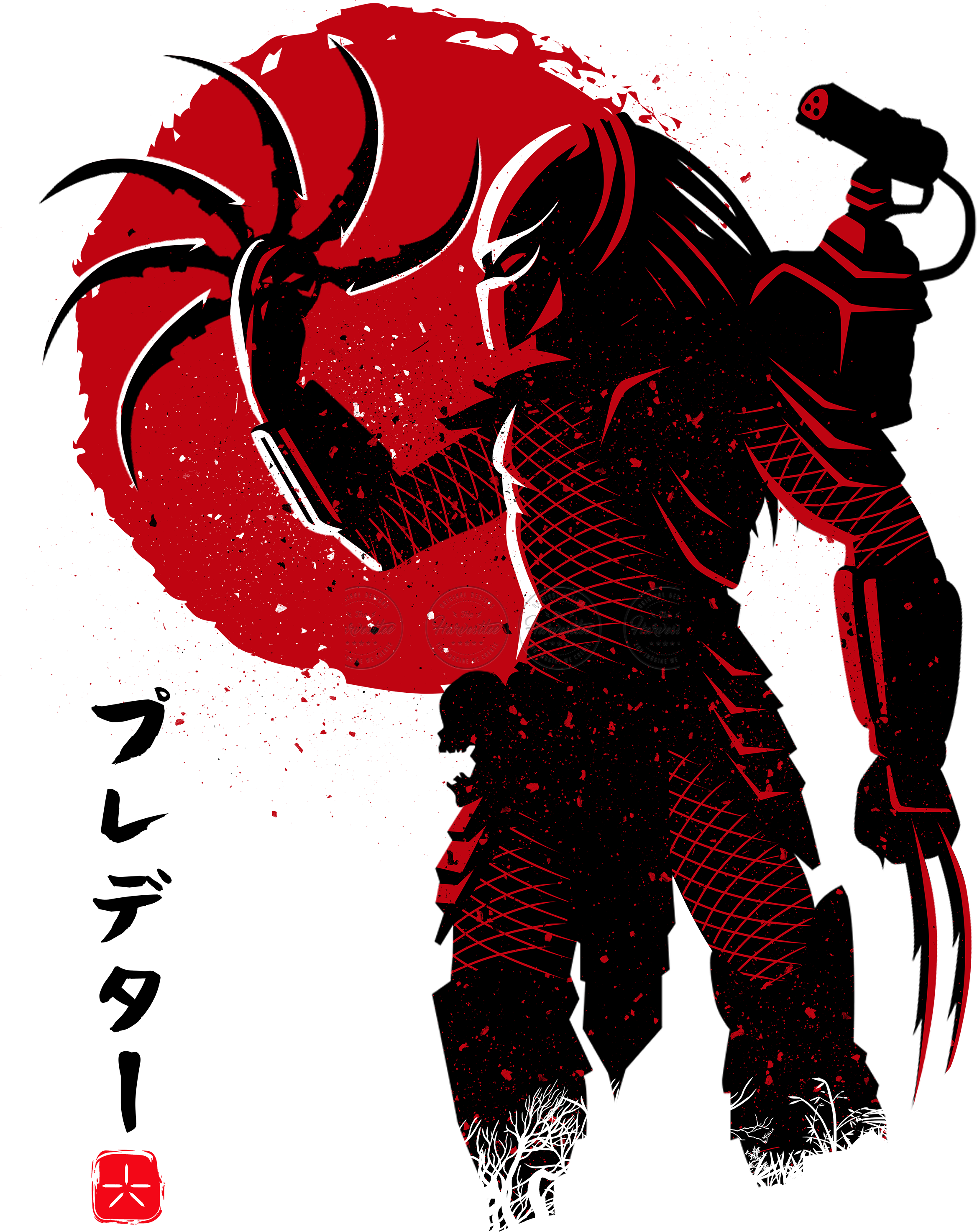 Predator Red Sun - Predator Red Sun (3000x3000)