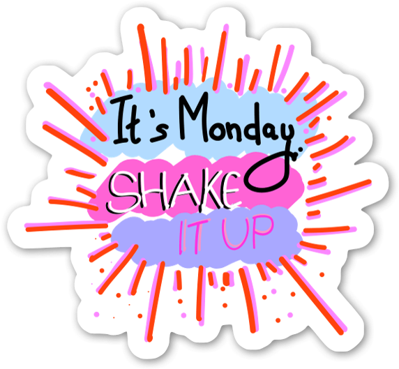 Monday Sticker - Monday Sticker (600x561)