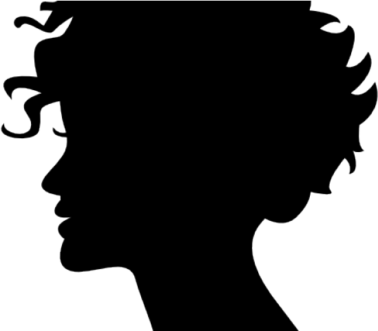 Ponytail Clipart Girl Profile Silhouette - Ponytail Clipart Girl Profile Silhouette (640x480)