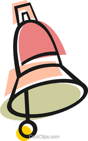 School Bell Royalty Free Vector Clip Art Illustration - School Bell Royalty Free Vector Clip Art Illustration (299x480)