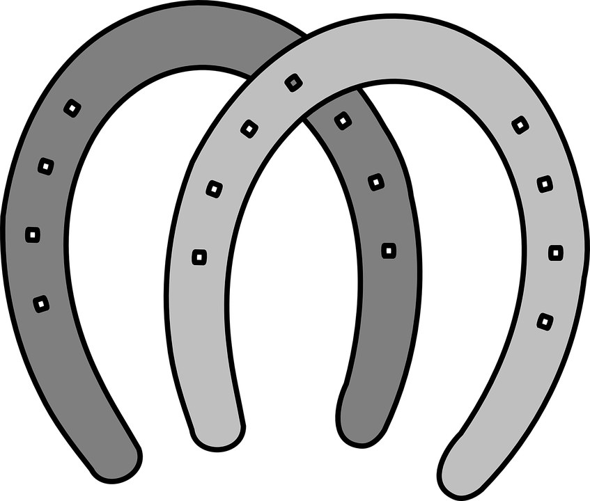 Hufeisen, Pferde, Grau, Metall - Hufeisen, Pferde, Grau, Metall (847x720)