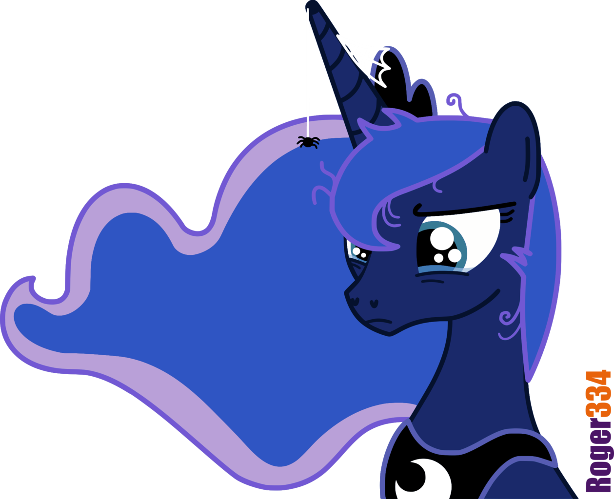 Roger334, Fedex, Messy Mane, Pony, Princess Luna, Sad, - Roger334, Fedex, Messy Mane, Pony, Princess Luna, Sad, (1259x1024)